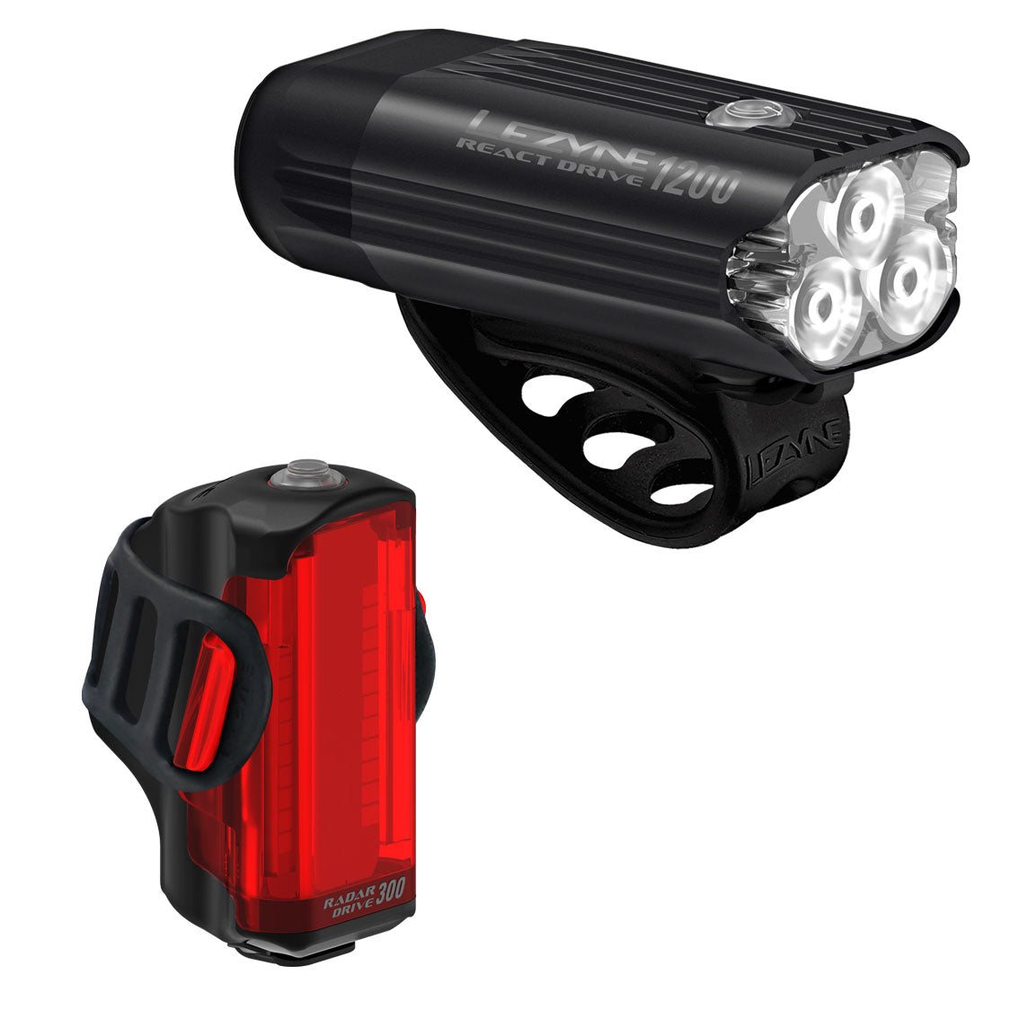 Lezyne Radar React System Drive Headlight & Rear Taillight